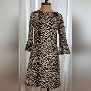 New York & Company Cheetah Dress A-line